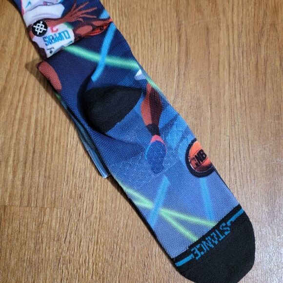 Stance NBA Kawhi Leonard Fast Break Crew Socks Los Angeles Clippers Large L New - Picture 8 of 11